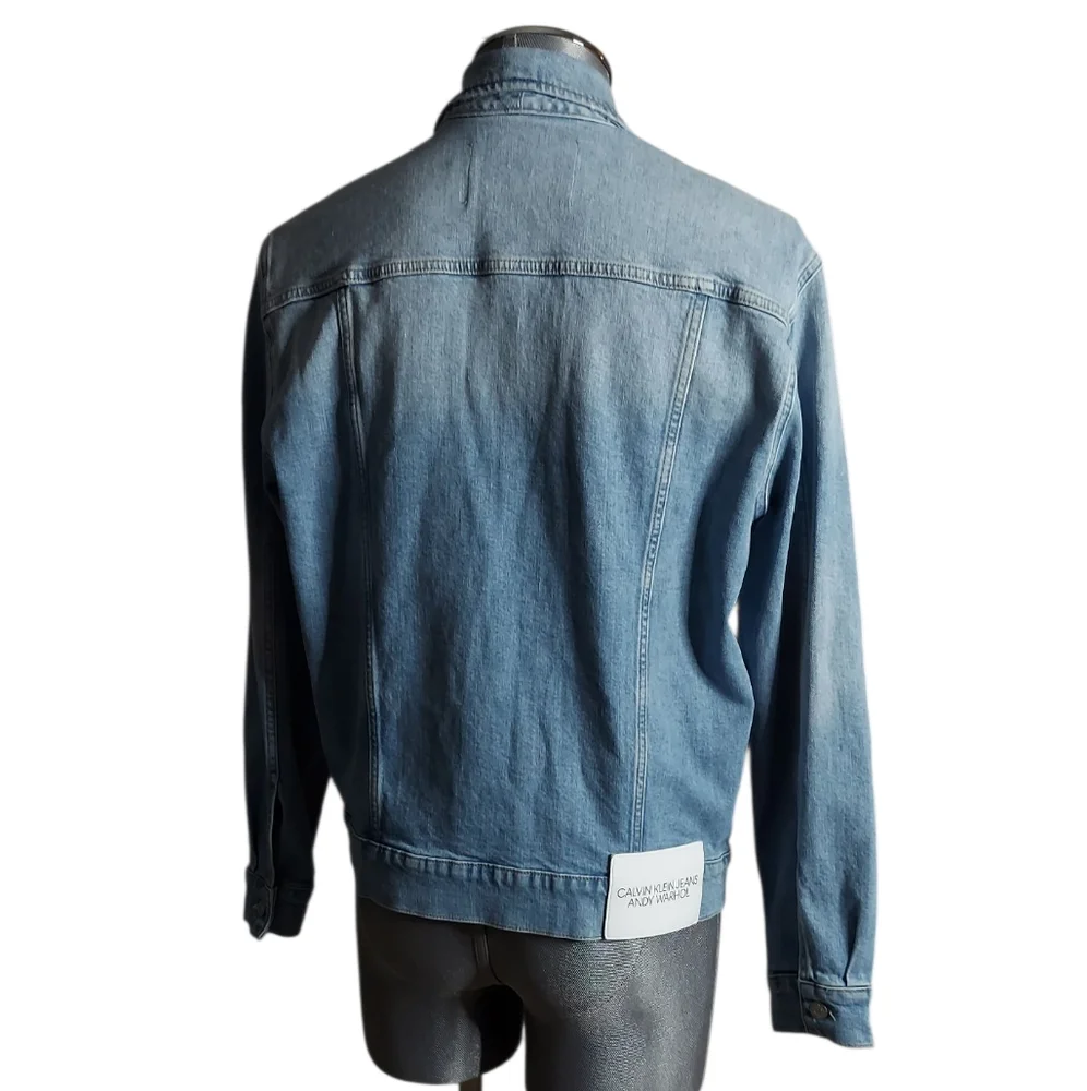 Calvin Klein X Raf Simons | Andy Warhol | Rodeo Photo | Denim Jacket | Slim - Picture 9 of 15